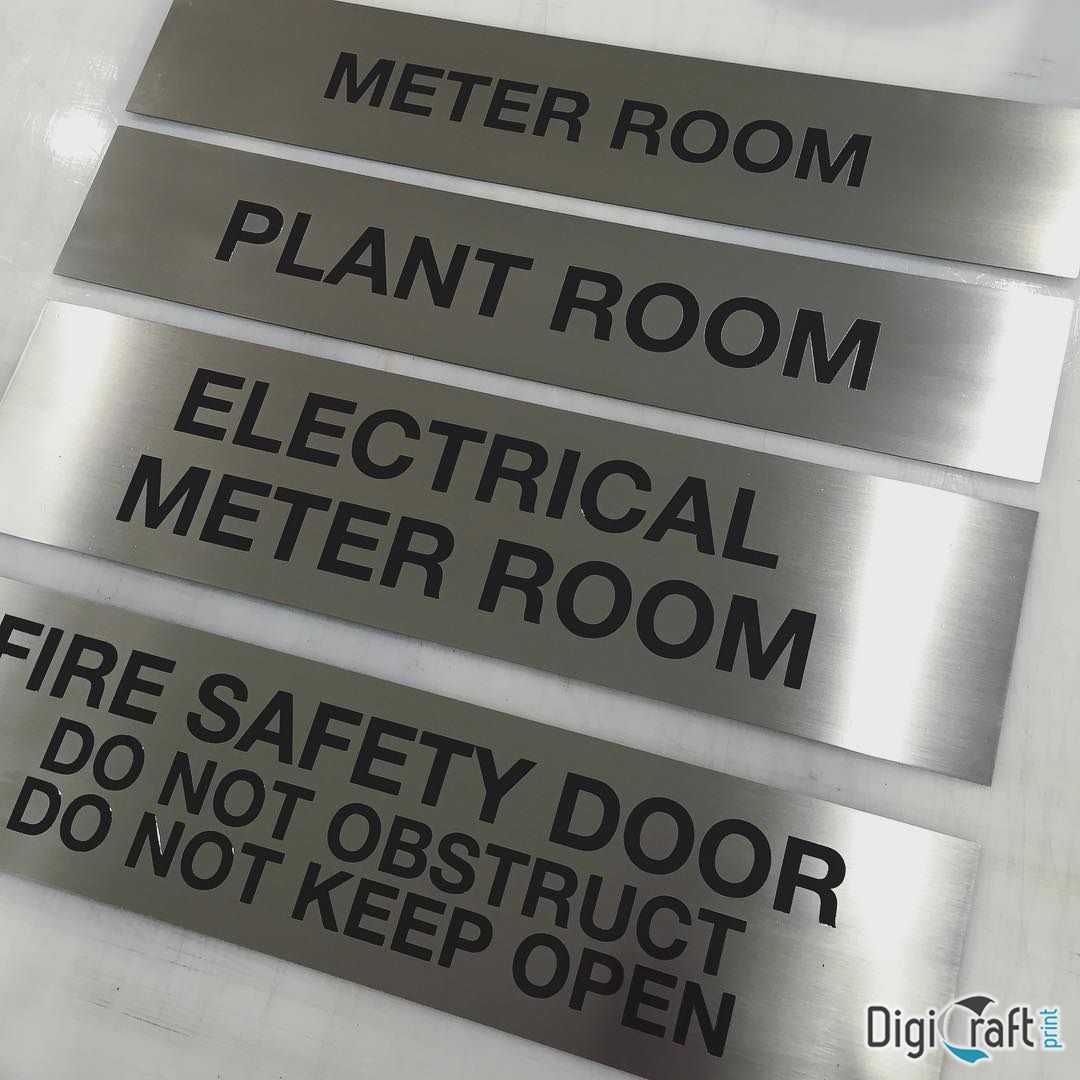 SS Etched Nameplate
