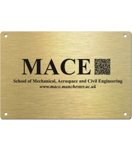 Premium Brass Nameplate
