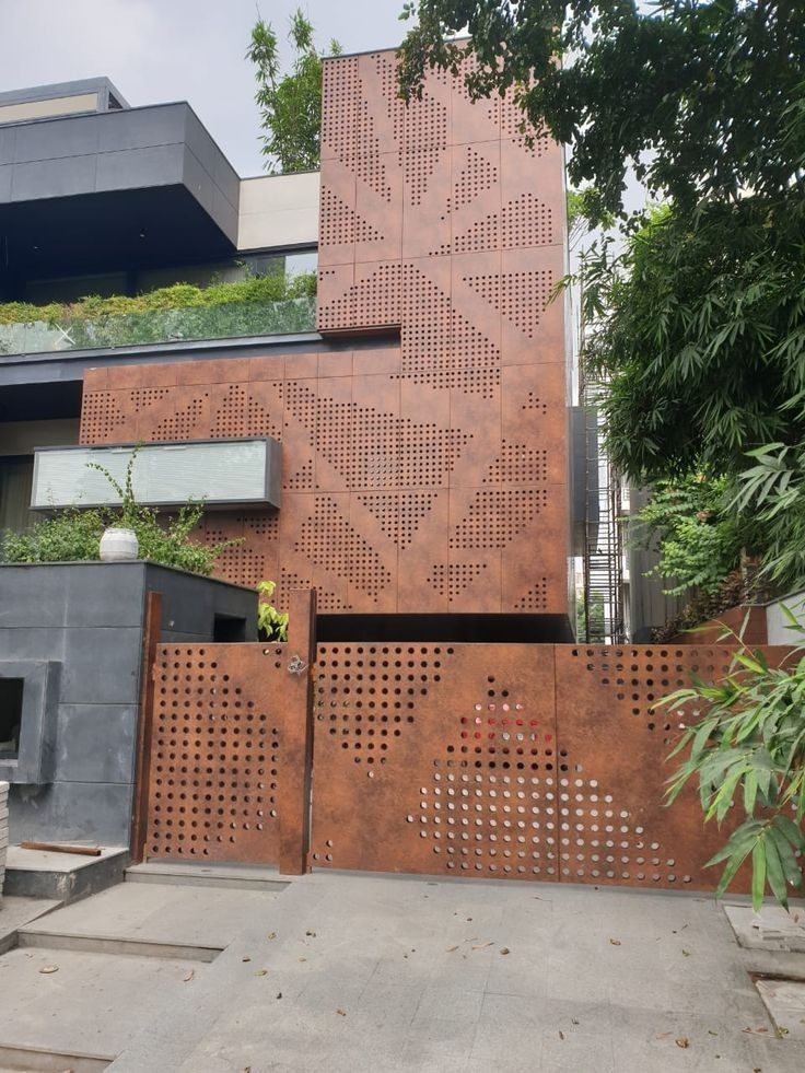 Custom Exterior Jali Design