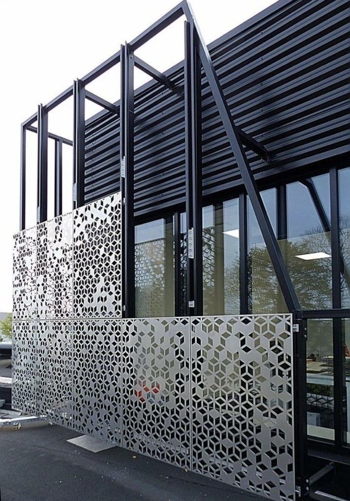 Custom Exterior Jali Design 11
