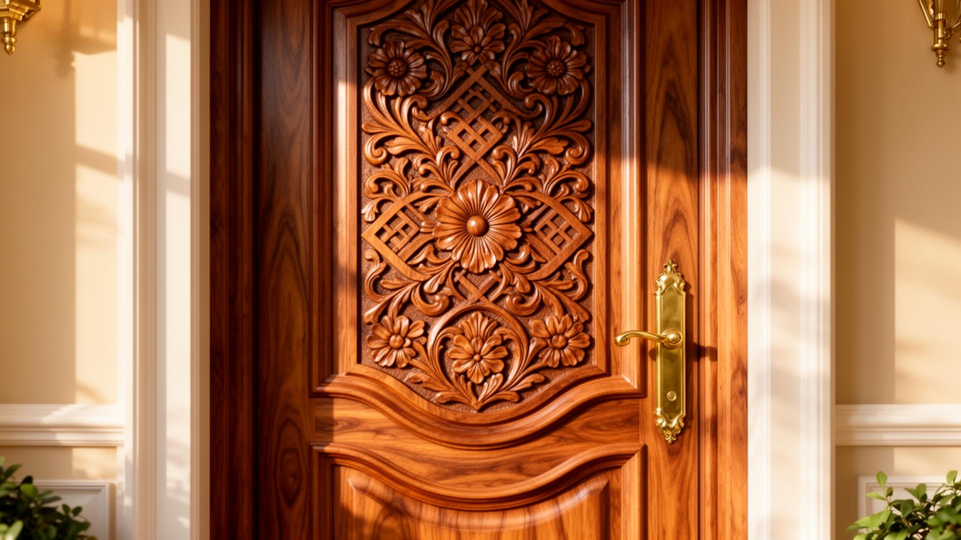 Luxury 3D Carved Doors
